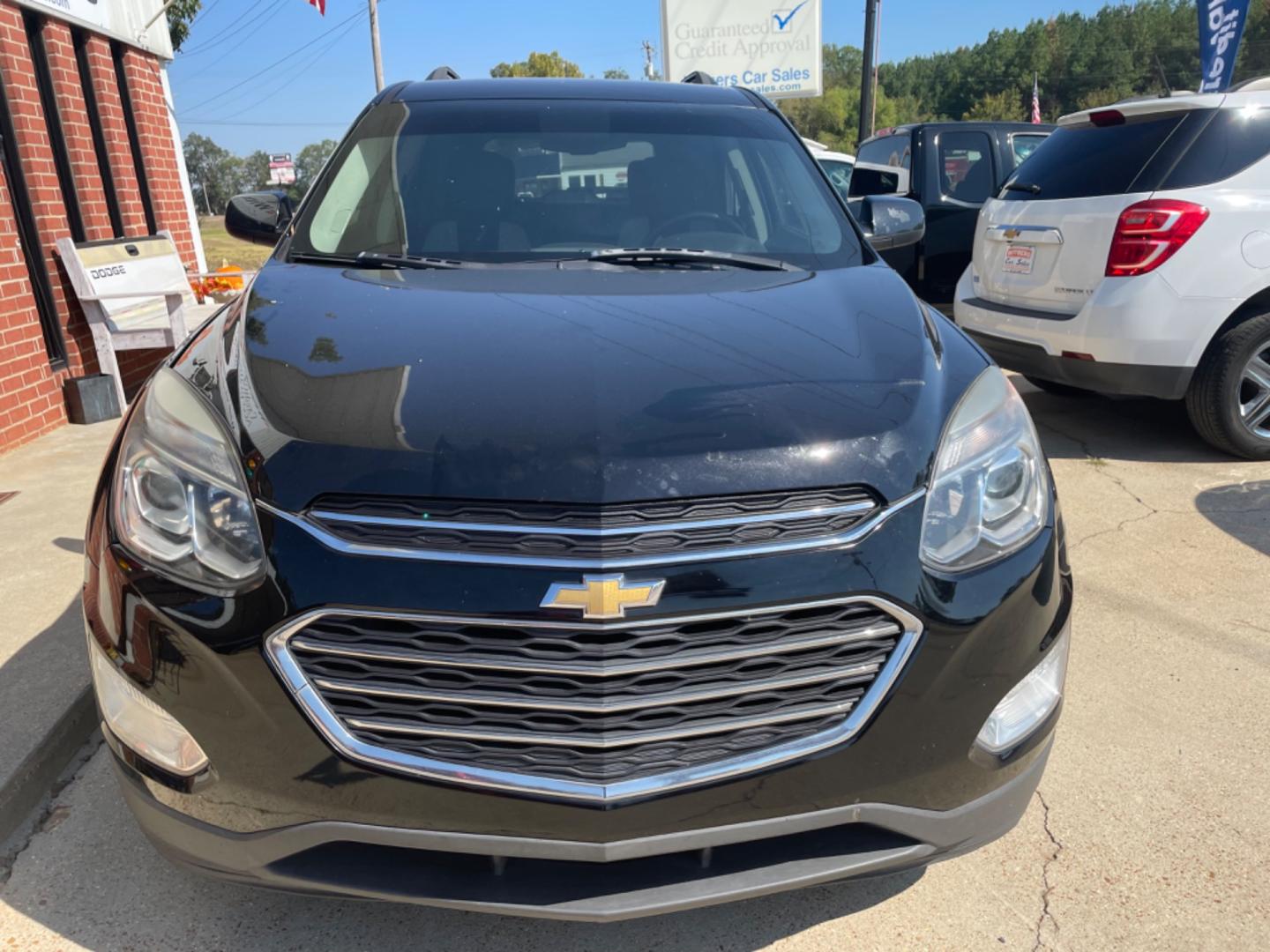 2016 Black /Black Chevrolet Equinox LT 2WD (2GNALCEK7G6) with an 2.4L L4 DOHC 16V FFV engine, 6A transmission, located at 204 Hwy. 16 East, Carthage, MS, 39051, (601) 267-7277, 0.000000, 0.000000 - Photo#2