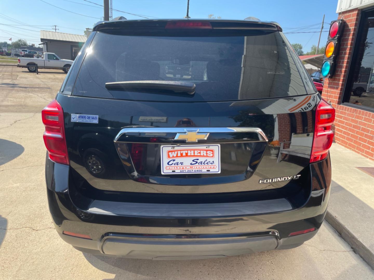 2016 Black /Black Chevrolet Equinox LT 2WD (2GNALCEK7G6) with an 2.4L L4 DOHC 16V FFV engine, 6A transmission, located at 204 Hwy. 16 East, Carthage, MS, 39051, (601) 267-7277, 0.000000, 0.000000 - Photo#3